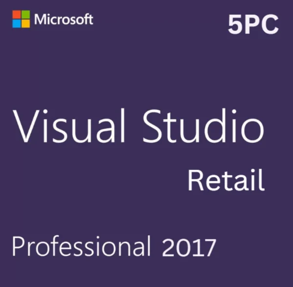 Microsoft Visual Studio 2017 Professional - 1 PC - Retail Online