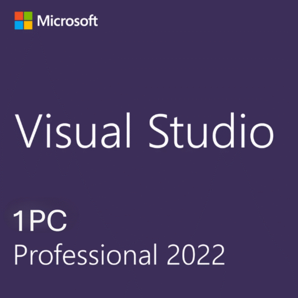 Microsoft Visual Studio 2022 Professional - 1 PC - Retail Online