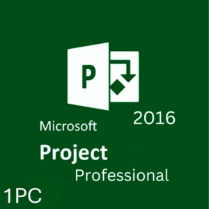 Microsoft Project 2016 Professional - 1 PC - Retail Online