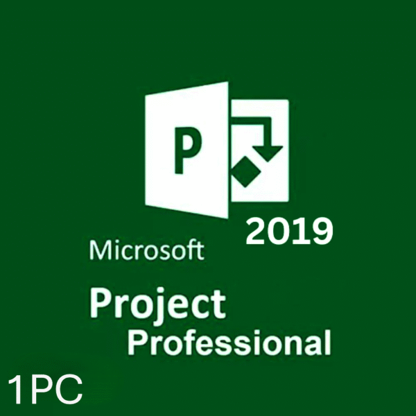 Microsoft Project 2019 Professional - 1 PC - Retail Online