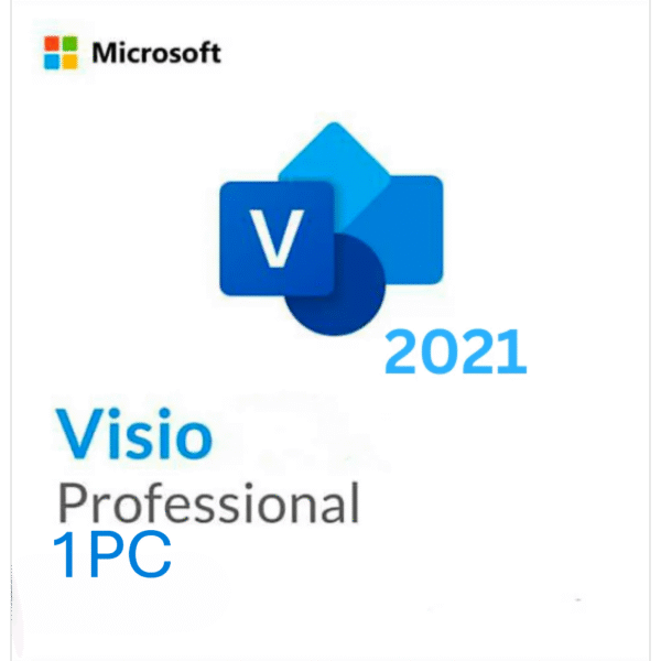Microsoft Visio 2021 Professional - 1  PC - Retail Online