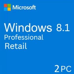 Windows 8.1 Pro - 2 PCs - Retail Online